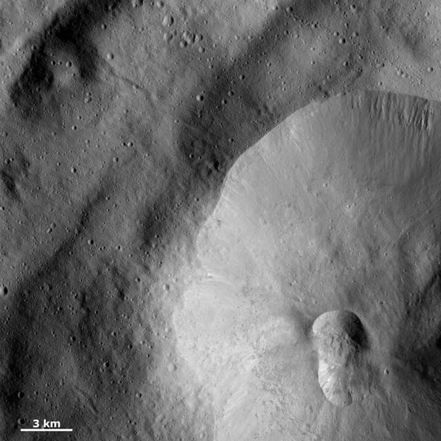 NASA image: Double Crater