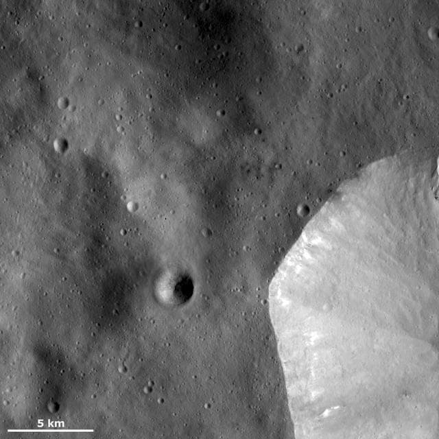 NASA image: Sharp Crater Rim