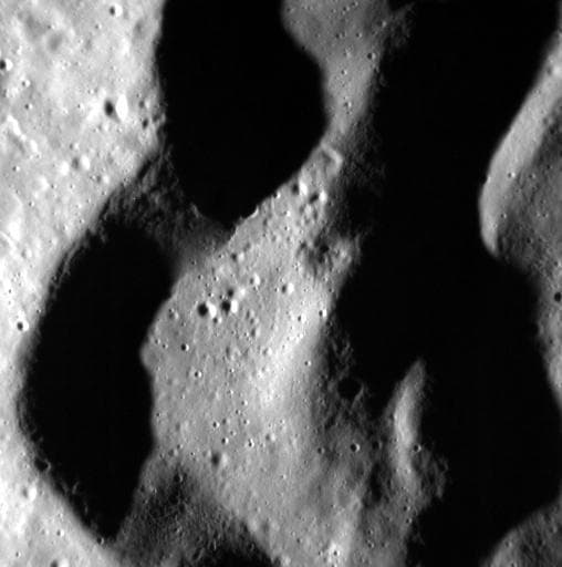 NASA image: Shadowed Terraces