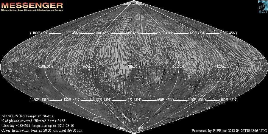 NASA image: One Year of Spectral Mapping