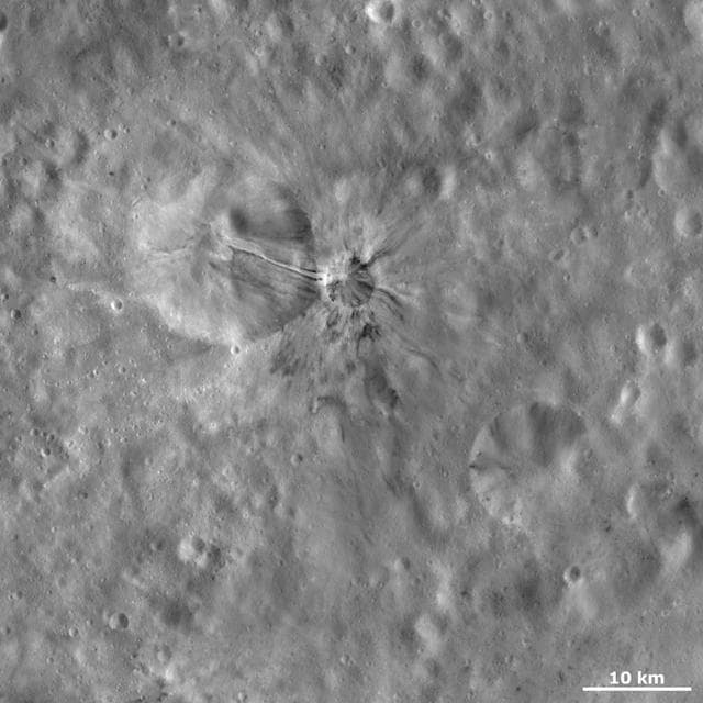 NASA image: Aelia Crater