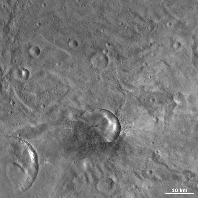NASA image: Antonia Crater