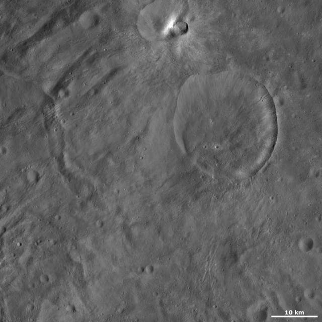 NASA image: Eusebia Crater