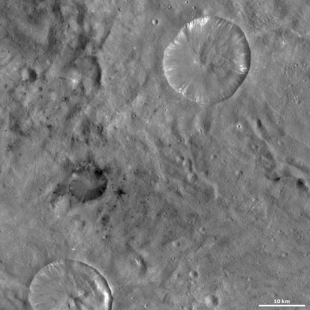 NASA image: Laelia and Sextilia Craters
