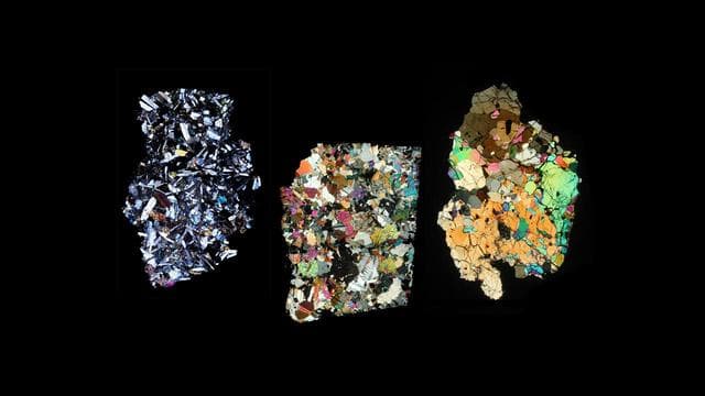 NASA image: Meteorites from Vesta
