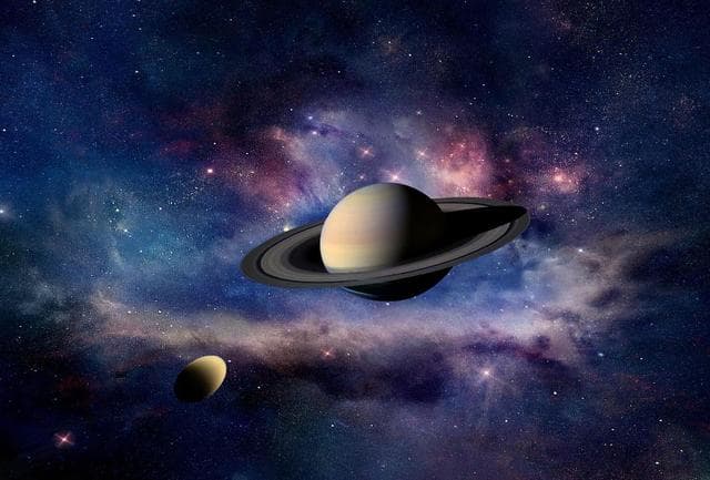 NASA image: Squeezing and Stretching Titan Author Concept