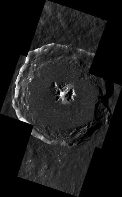 NASA image: Sneek Peek at a Peak