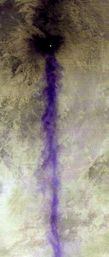 NASA image: ASTER Tracks Continuing Popocatepetl Eruption