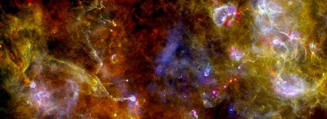 NASA image: Cygnus-X: The Cool Swan Glowing in Flight