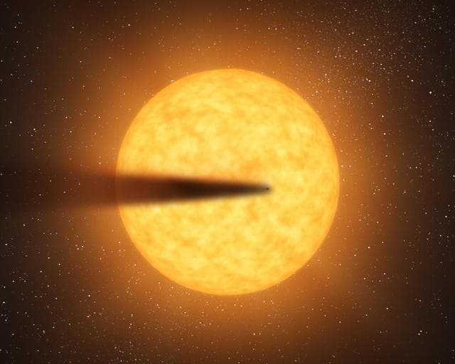 NASA image: Possible Disintegrating Planet Artist Concept