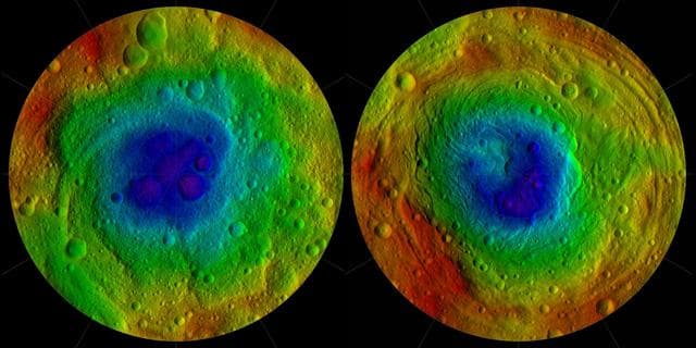 NASA image: Shape of Vesta