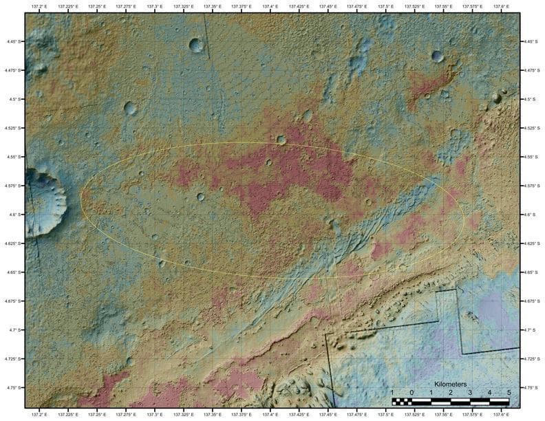 NASA image: Geological Diversity at Curiosity Landing Site