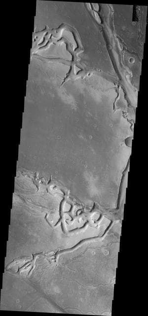 NASA image: Granicus Valles