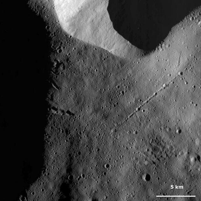 NASA image: Chain of Craters