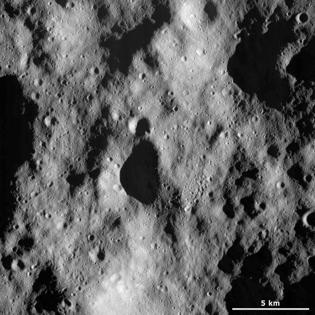 NASA image: Cratered Terrain