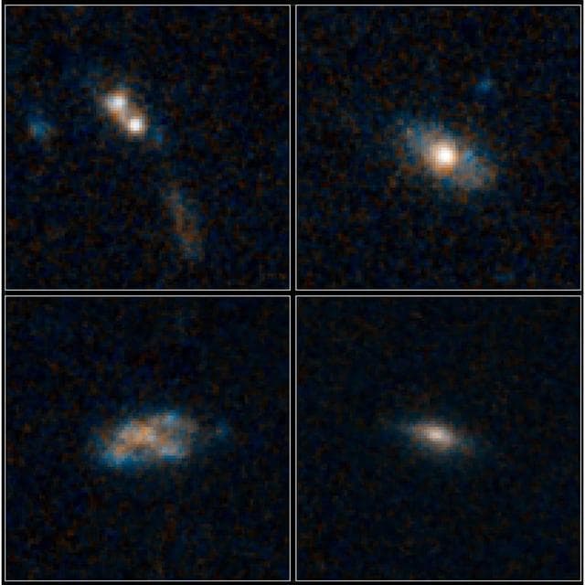 NASA image: The Homes of Quasars