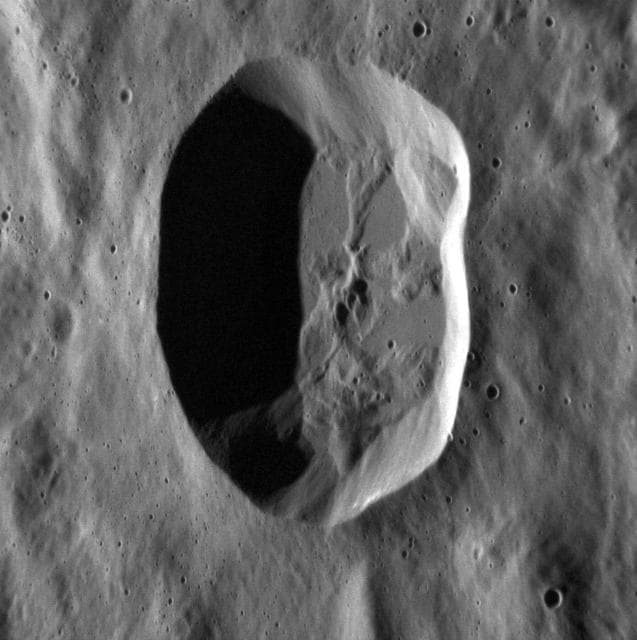 NASA image: Is this Crater Circular?