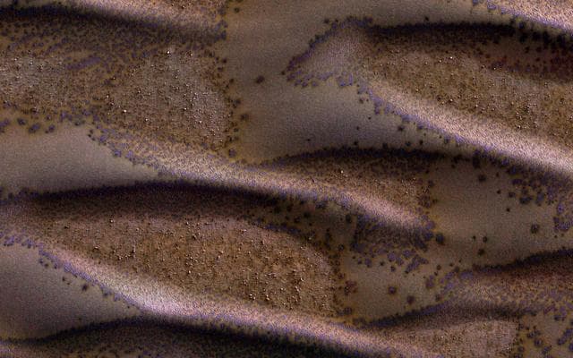 NASA image: Frosted Dunes