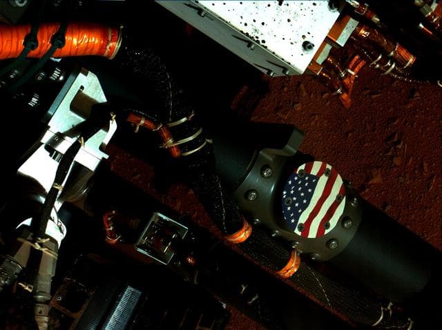 NASA image: Curiosity Stars and Stripes