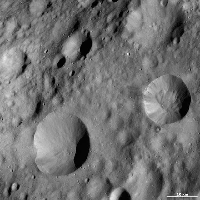 NASA image: Publicia Crater