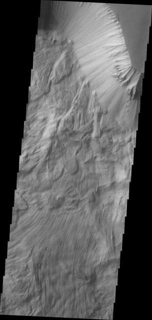 NASA image: Ophir Chasma Landslide