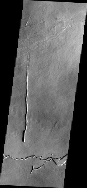 NASA image: Lava Channels