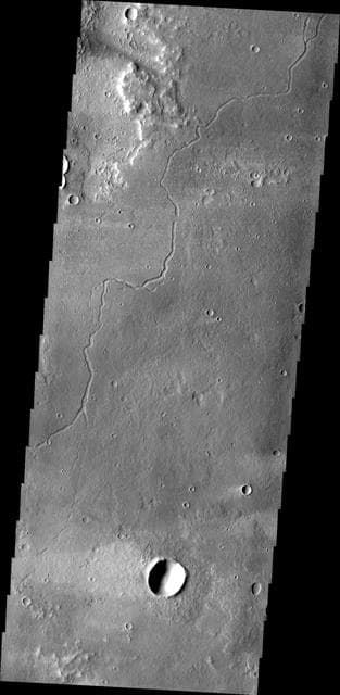 NASA image: Lava Channels