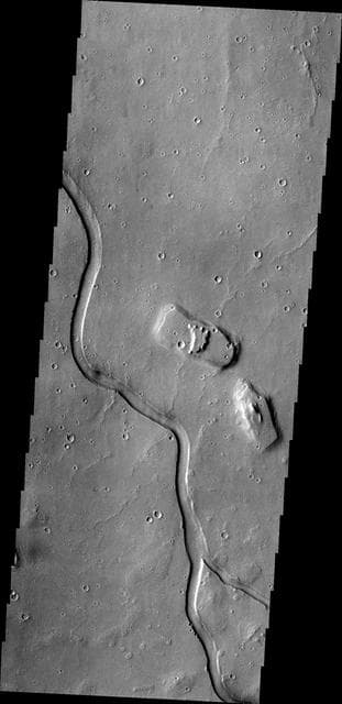 NASA image: Hebrus Valles