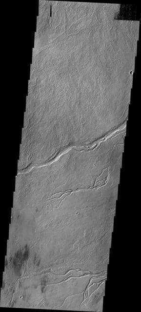 NASA image: Lava Channels