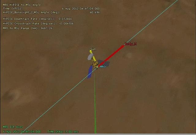 NASA image: Mars Reconnaissance Orbiter Flying Over Mars