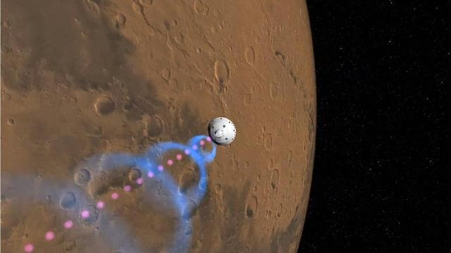 NASA image: Communicating with Curiosity Artist Concept