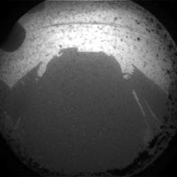 NASA image: Curiosity Snaps Picture of Its Shadow