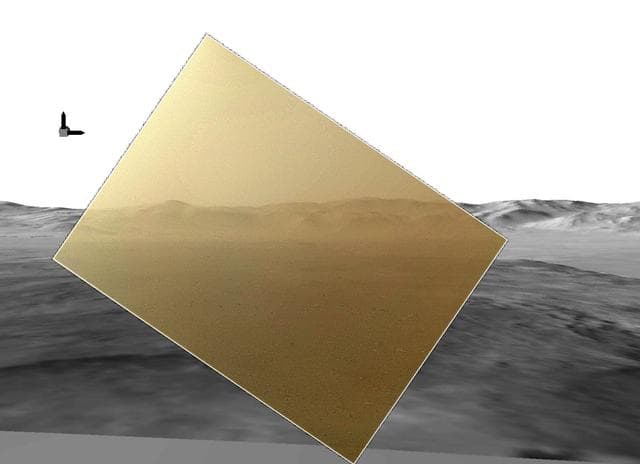 NASA image: Curiosity Landscape Portrait in Context
