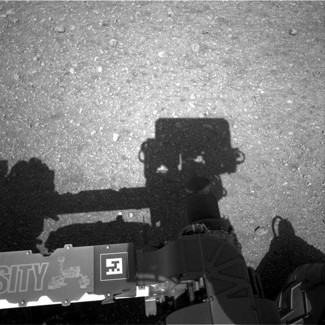 NASA image: Curiosity Looks Away from the Sun