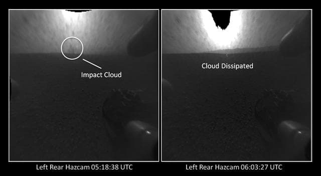 NASA image: Witnessing the Descent Stage Crash?
