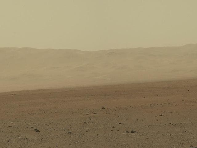 NASA image: Wall of Gale Crater