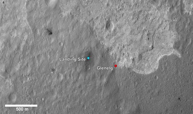 NASA image: Glenelg Intrigue