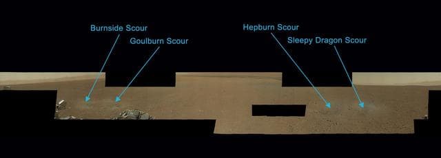 NASA image: Naming the Scour Marks