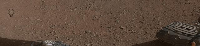 NASA image: Curiosity First Rock Star