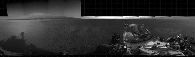 NASA image: The Heights of Mount Sharp