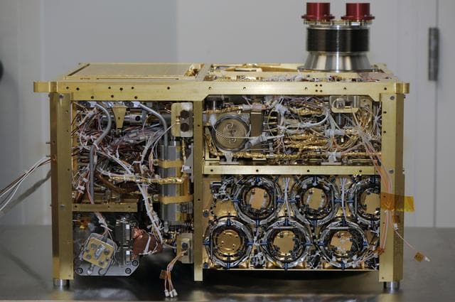 NASA image: Sample Analysis at Mars Instrument, Side Panels Off