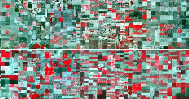 NASA image: NASA Spacecraft Captures Effects of U.S. Drought