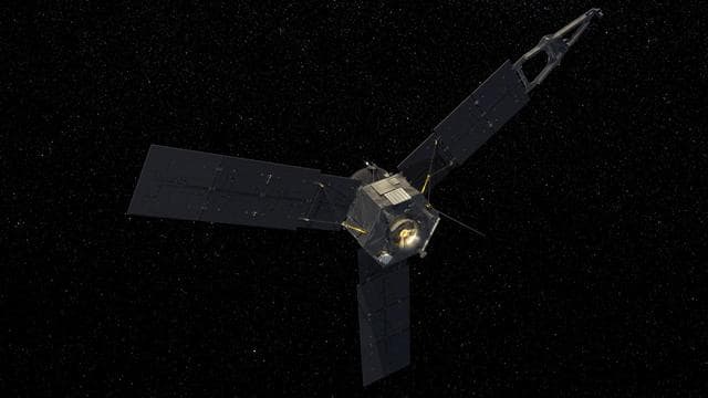 NASA image: Juno Main Engine Firing