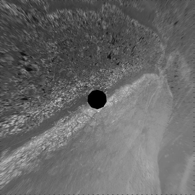 NASA image: Opportunity Surroundings on 3,000th Sol, Vertical Projection