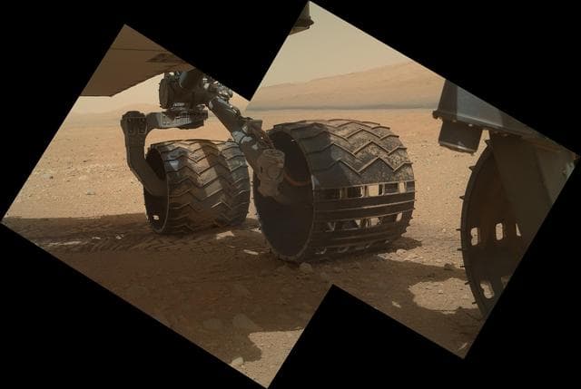 NASA image: Wheels and a Destination