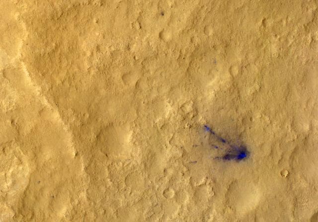 NASA image: Dissecting the Scene of Sky Crane Crash