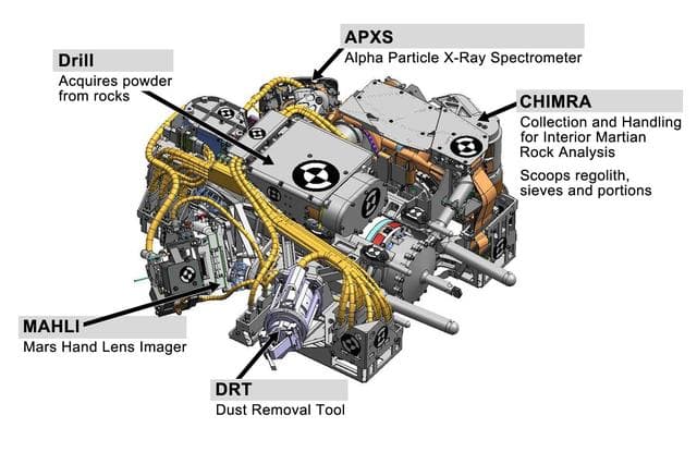 NASA image: Tools at Curiosity Fingertips