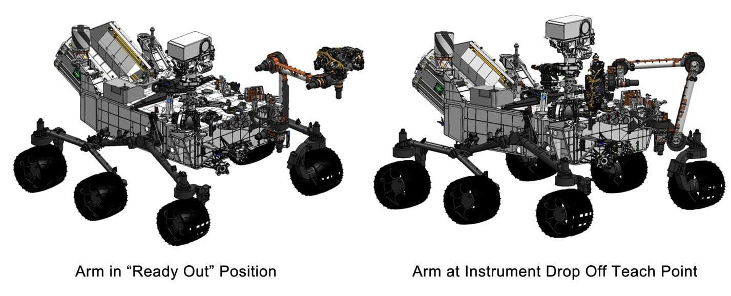 NASA image: Flexing Curiosity's Arm