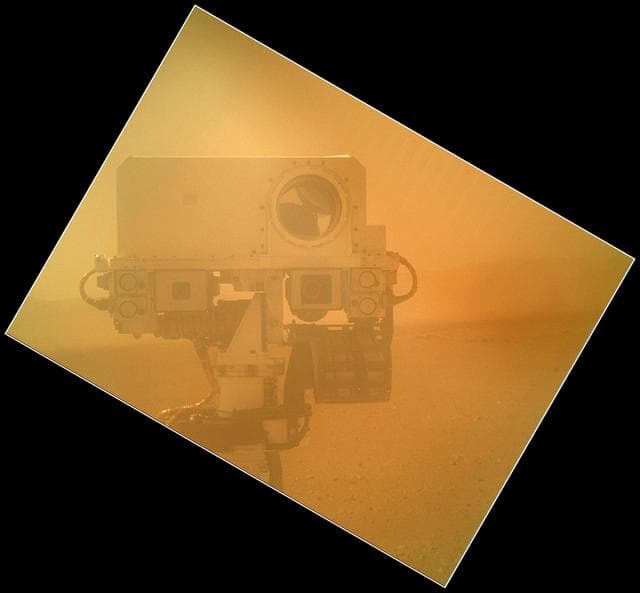 NASA image: Rover Takes Self Portrait