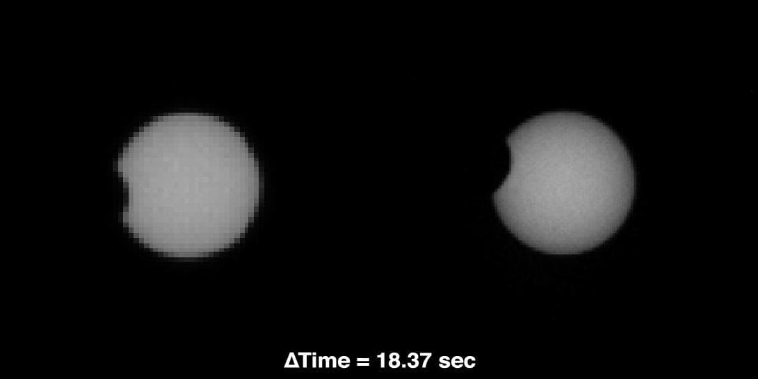 NASA image: Comparing Phobos Views